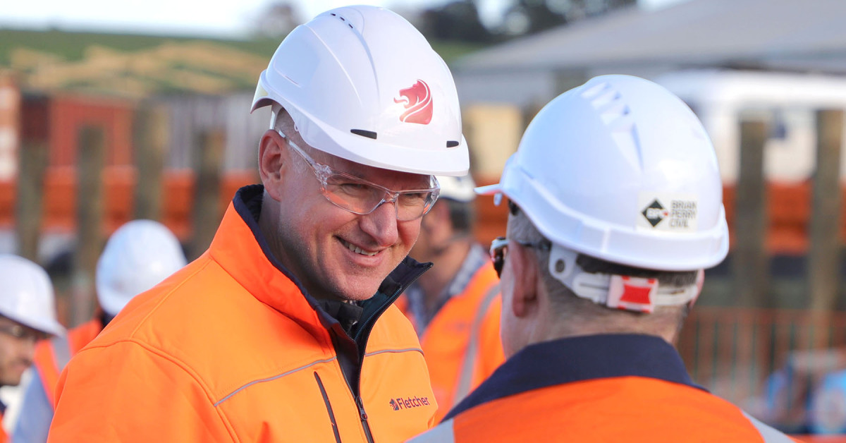 Leadership team Fletcher Construction